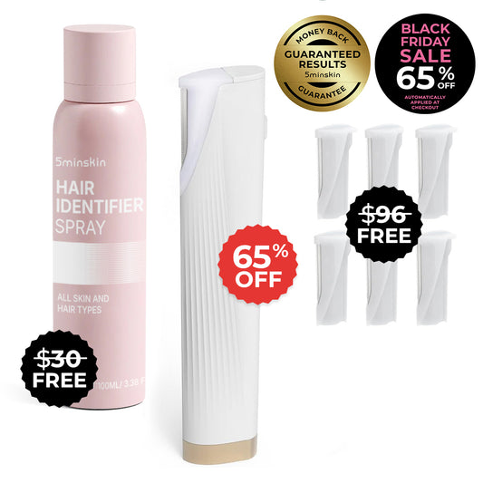 جهاز 5 مينسكين لإزالة الشعر بالليزر في المنزل