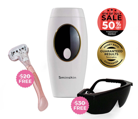 5MINSKIN HEMMA LASER HÅRBORTTAGNING HANDSET